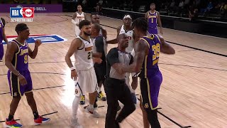 Dwight Howard & Paul Millsap Scuffle - Game 5 | Nuggets vs Lakers | September 26, 2020 NBA Playoffs