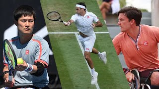 UNIQLO x ITF: When Roger Federer met Shingo Kunieda and Gordon Reid