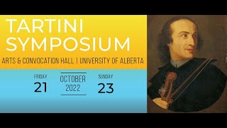 Tartini Symposium Sessions - Part 1