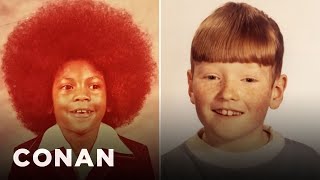 Deon Cole & Conan Were Adorable Kids | CONAN on TBS