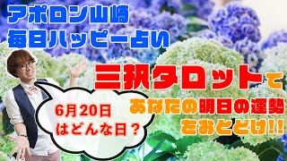 【毎日三択タロット】2021年6月20日あなたの明日の運勢占います。金運アップ！恋愛運アップ！仕事運アップ！