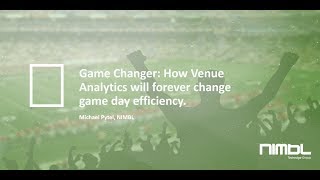 Webinar: How Venue Analytics will Forever Change Game Day Efficiency