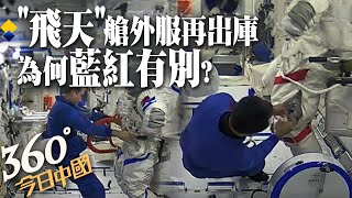 靠它漫步太空!顏色不同有什麼講究?大陸神舟十三號太空人巡檢戰袍「飛天」艙外服｜360°今日中國 @中天新聞CtiNews