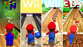 Evolution of Bowling Minigames in Mario Party (1998-2018)