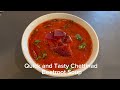 Quick, Tasty, and Healthy Chettinad Style Beetroot Soup Recipe