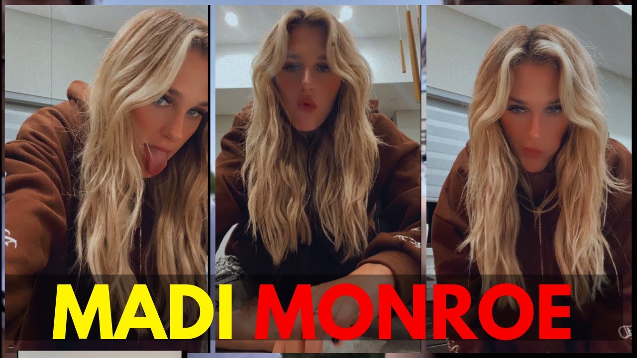 Madi Monroe Instagram Live | Madi Monroe Live Instagram 2021 - YouTube