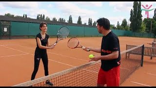 Teamcore in Training: How to master the perfect tennis volley with a tennis pro