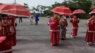 20161111麻豆草店尾良皇宮丙申年金籙謝恩祈安五朝保禳大醮往蘆竹溝請取聖水回駕至海埔池王府會香~十二婆姐陣