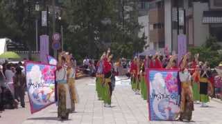 志賀乃風（能登よさこい祭り2013）海岸通り