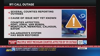 MSP: Several counties across state dealing with 911 outage