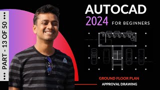 Autocad 2024 Making A Simple Floor Plan In Autocad Part 1 Of 3 Autocad ...