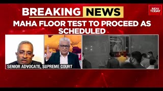 'Maharashtra Floor Test Result To Be Subject To Final Outcome Of Writ Petition': Supreme Court