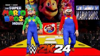 Super Mario Bros Movie Crossover  (WWE 2K24)