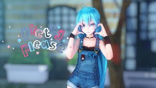 MMD Hearts2Hearts 하츠투하츠 'Pretty Please' Motion DL