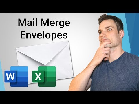 How to Mail Merge Envelopes – Office 365