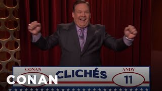 Conan & Andy's Media Cliché-Off | CONAN on TBS