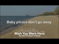 wish you were here roy blot ft. criimson u0026 klaniju lyrics