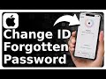 How To Change Apple ID Password If Forgotten
