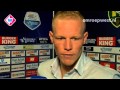 Reactie ADO-speler Tom Beugelsdijk na ADO Den Haag - PEC Zwolle