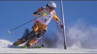 Alpine Skiing Triple Gold Medalist Vreni Schneider - 1994 Lillehammer Winter Olympics