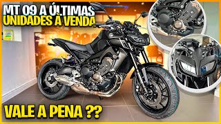 Review and details of the last Yamaha MT 09 manufactured in Brazil, price and technical specifica...