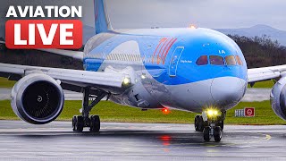 🔴 Manchester Airport LIVE ✈️