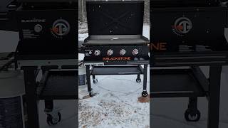 First fire and seasoning of the blackstone omnivore 36#blackstone @BlackstoneGriddles#food#griddle