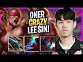 ONER IS SO CRAZY WITH LEE SIN! - T1 Oner Plays Lee Sin JUNGLE vs Wukong! | Season 2024