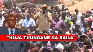 Listen to what Ruto said today in Kilifi after Gachagua vowed to endorse Raila for president 2027!