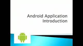 EC312 object oriented programming, module 5, Android introduction-Asst Prof Deepthi Thomas