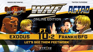 WNF Retro FT10 x2 Exhibition | Exodus vs. FrankieBFG