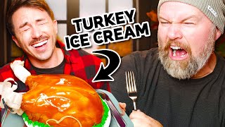 We Try the WEIRDEST Holiday Ice Cream We Can Find! - Taste Test