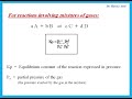 Chemical Equilibrium IA2 Chemistry Edexcel -  Dr  Hanaa Assil