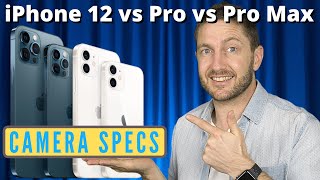 iPhone 12 Camera Comparison | Pro vs Pro Max vs 12 vs Mini | Specs, Features & Review