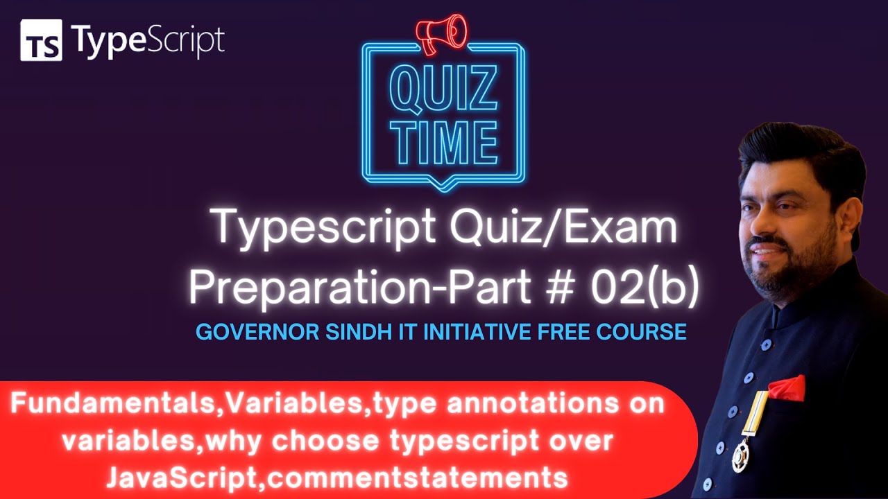 Typescript Exam Preparation Part 02(b)| MCQs | Web 3.0 / AI / Metaverse ...