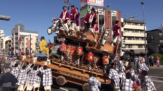 平成29年5月5日　東灘だんじり祭り 本住吉神社宮出(野寄區・横屋區・西青木區・岡本區)