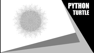 Python Turtle - Draw 3D Design in Python Turtle Using Python IDLE By #BKTutorial