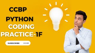 PYTHON CODING PRACTICE 1F