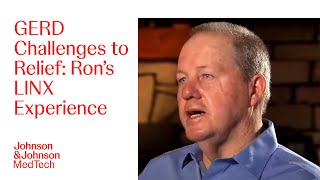 GERD's Impact on Ron's Life and Recovery Journey with LINX Acid Reflux Management | J\u0026J MedTech