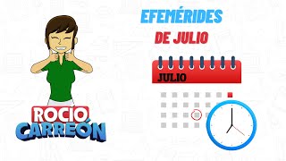 EFEMÉRIDES DE JULIO