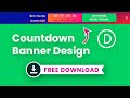FREE Divi Countdown Banner Design Layout