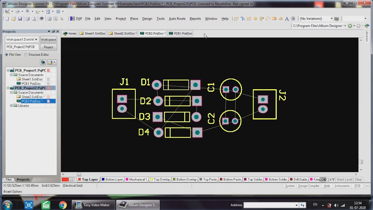 PCB Design Altium Designer - Demonstration - YouTube