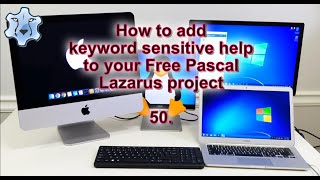 How to add keyword sensitive help to your Free Pascal Lazarus project #freepascal #lazarus #app
