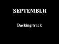 SEPTEMBER - ( Earth, Wind & Fire ) - BACKING TRACK