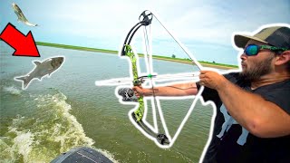 Bowfishing FLYING ASIAN CARP on the RIVER (Impossible Mid-Air Shot)