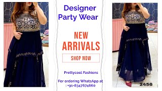 Georgette Party Wear Suit // Designer Georgette Party Wear