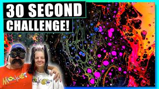 You Won't Believe How Easy BLINDFOLD Painting Is! - Maker Month Ep.26