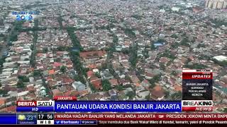 Pantauan Udara Banjir Kepung Jakarta