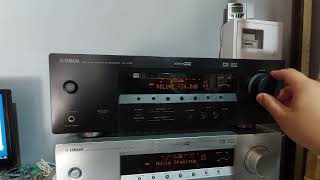 yamaha rx v357/359 receiver. test