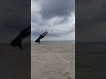 parkour at the beach 🏖☀️